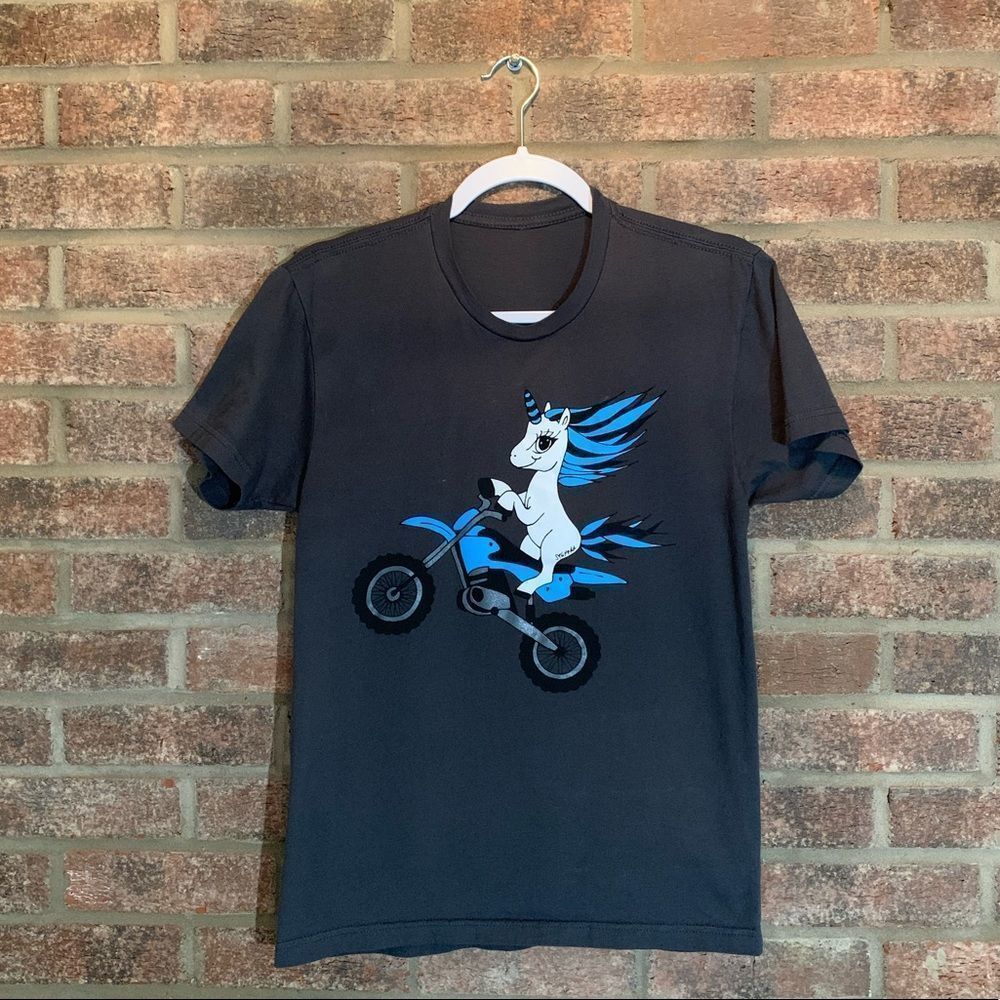Moto unicorn Tee
